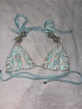 CRUSH LARGE BIKINI SEQUIN TOP